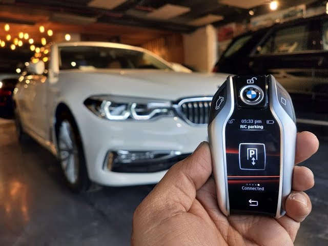 Remote Parking and Maneuvering via Key Fob