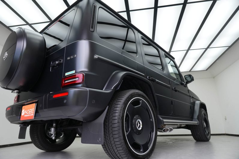 2025 Mercedes Benz G63 (Magno Black)