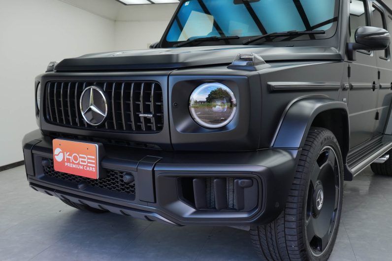 2025 Mercedes Benz G63 (Magno Black)