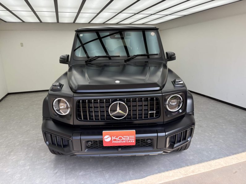 2025 Mercedes Benz G63 (Magno Black)